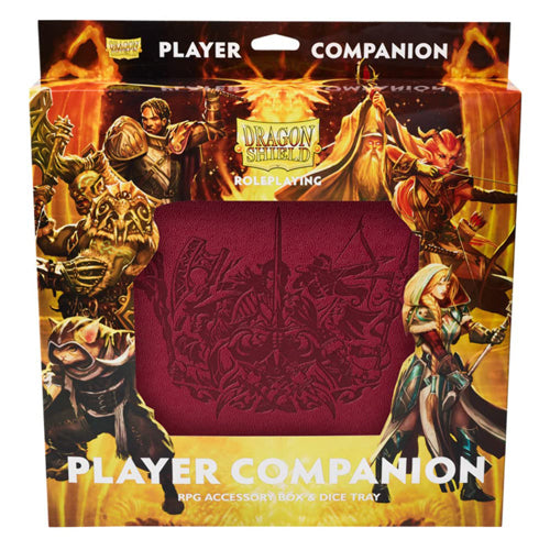 Dragon Shield - Roleplaying Dice Companion - Blood Red