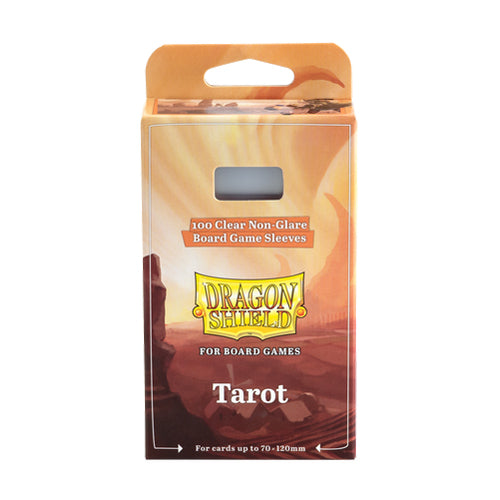 Dragon Shield - 100 Clear Non-Glare Board Game Sleeves - Tarot