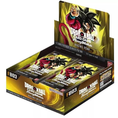 Dragon Ball Super Fusion World: Raging Roar (FB03) - Booster Box (24 Packs)