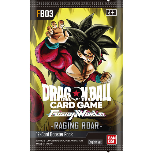 Dragon Ball Super Fusion World: Raging Roar (FB03) - Booster Pack