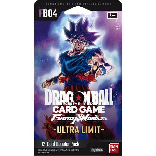 dragon ball super card game ultra limit Dragon Ball Super Fusion World: Ultra Limit (FB04) - Booster Pack