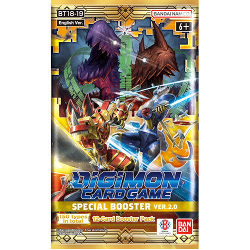 Digimon Card Game : Pack Booster Spécial Ver.2.0 (BT18-19)