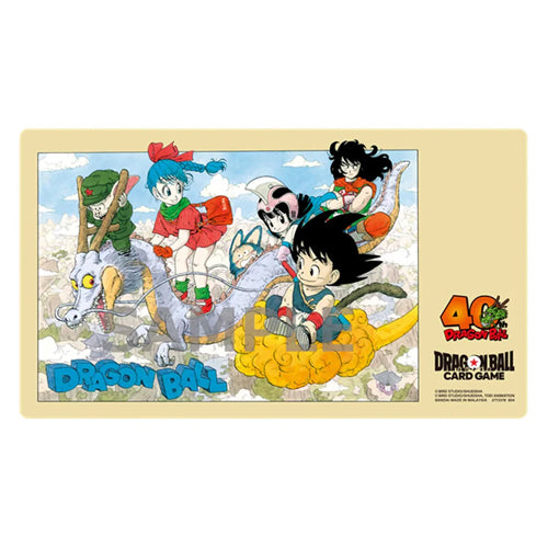 Dragon Ball Super CG : Tapis de jeu officiel version 40e anniversaire