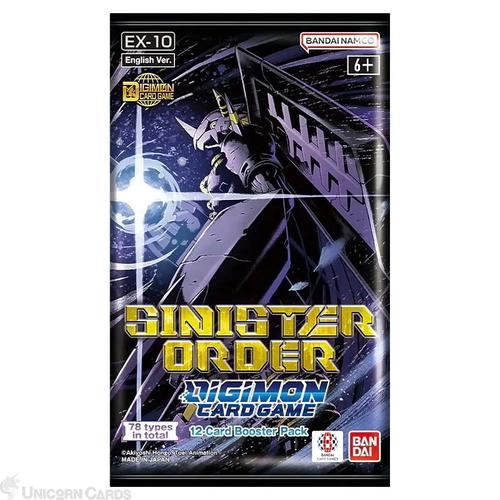 Digimon Card Game: Sinister Order - Booster Pack (EX-10)