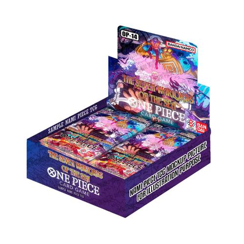 One Piece Card Game: Azure Sea's Seven - Booster Box (OP-14) | Zatu Games One Piece Card Game: Azure Sea's Seven - Booster Box (OP-14) | Zatu Games