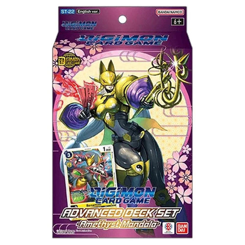 Digimon Card Game: Advanced Deck - Amethyst Mandala (ST-22)