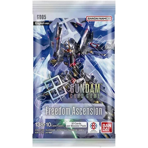 gundam booster box price Newtype Rising [GD01] - Card Game | Authentic Japanese Bandai Namco TCG Booster box Each Booster Box contains 24 Booster Packs Bandai Gundam Card Game Freedom