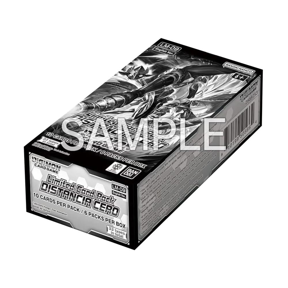 Digimon Card Game: Limited Booster Box - Distancia Cero (LM-09)