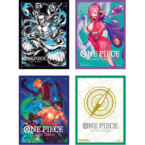 One Piece Card Game: Official Sleeve 5 (4 Kinds Assortment) | Zatu