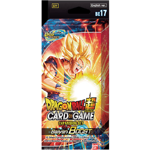 Dragon Ball Super CG: Expansion Set BE17 - Saiyan Boost