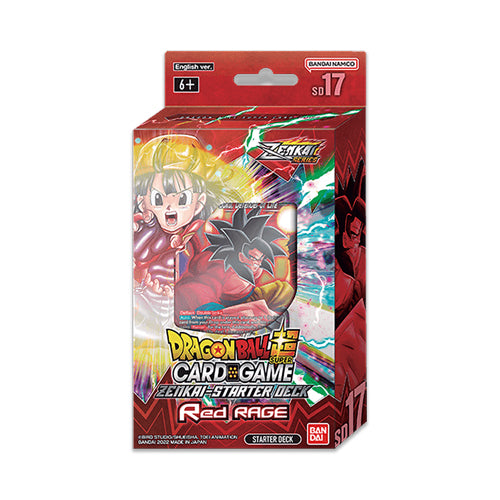 Dragon Ball Super Masters: Starter Deck - Red Rage (SD17)