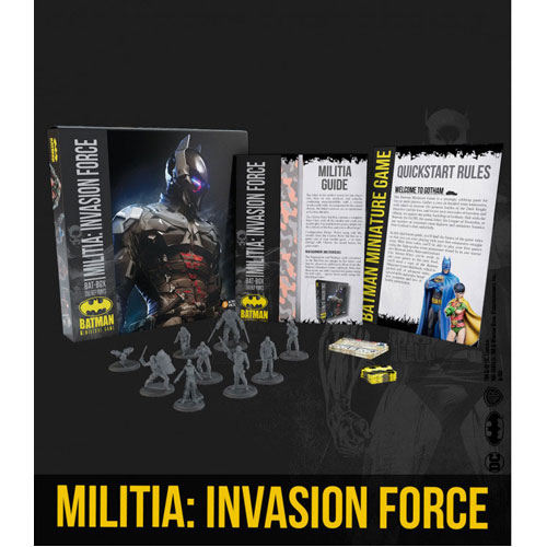 Batman Miniature Game: Militia: Invasion Force Bat-Box