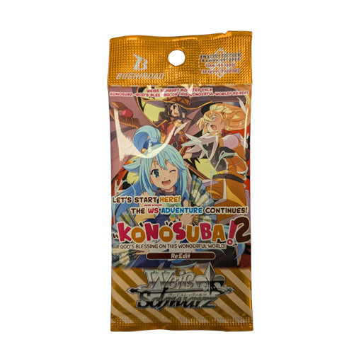 Weiss Schwarz : Pack de booster : KONOSUBA - God's blessing on this wonderful world! Re:Edit