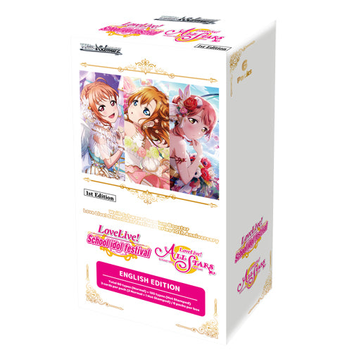 Weiss Schwarz: Premium Booster Box (6 packs) - Love Live! School idol festival Series 10th Anniversary