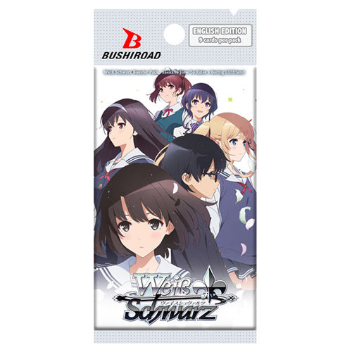 Weiss Schwarz: Booster Pack - Saekano - How to Raise a Boring Girlfriend. flat