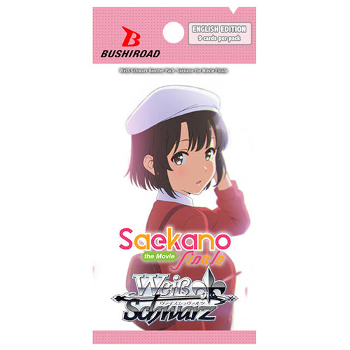 saekano booster box Weiss Schwarz Box: Saekano: How to Raise a Boring Girlfriend Asmodee Weiss Schwarz Build Divide Bright Booster Pack
