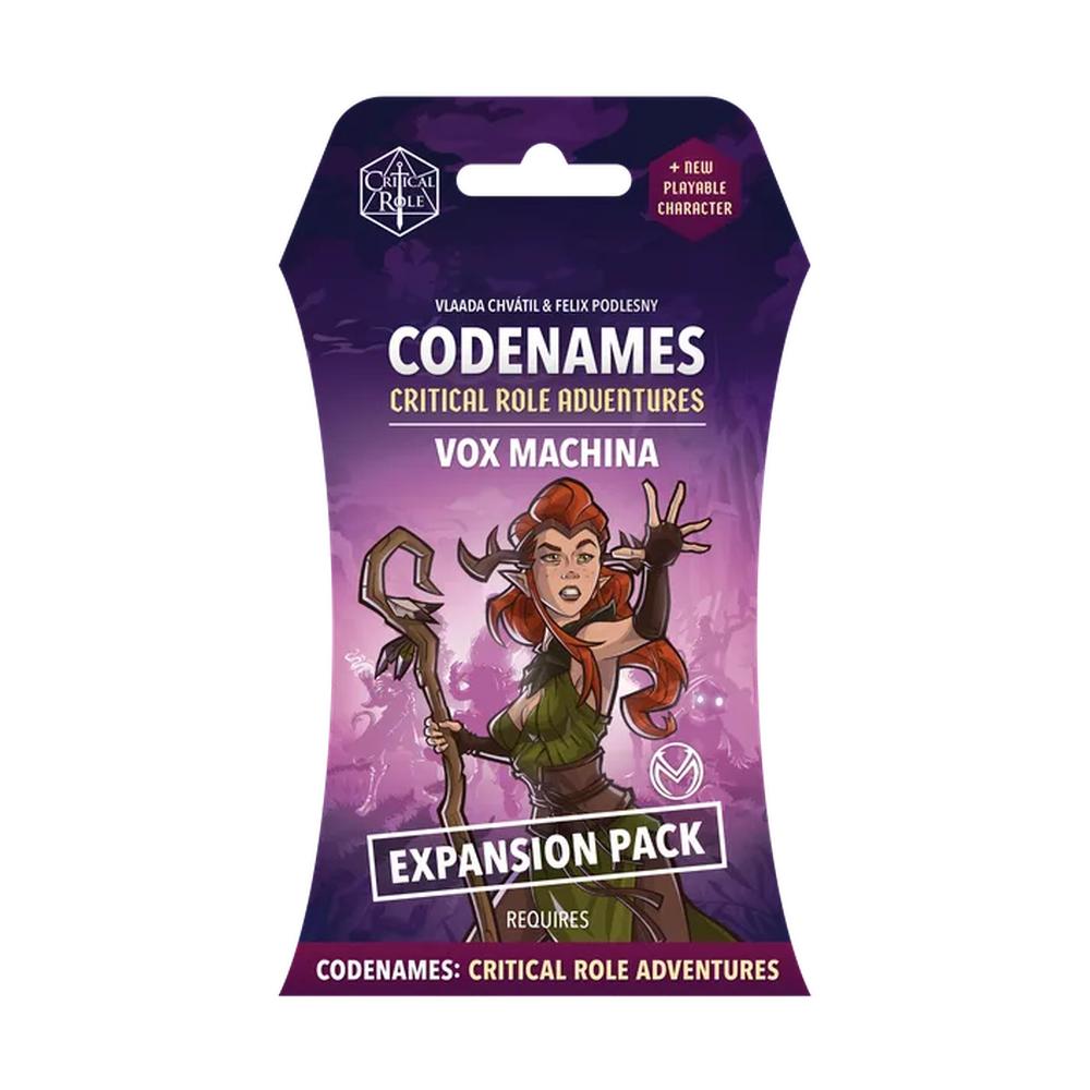 Codenames Critical Role Adventures Vox Machina Expansion