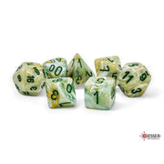 Marble Mega-Hedral - Green/Dark Green 7-Die Set
