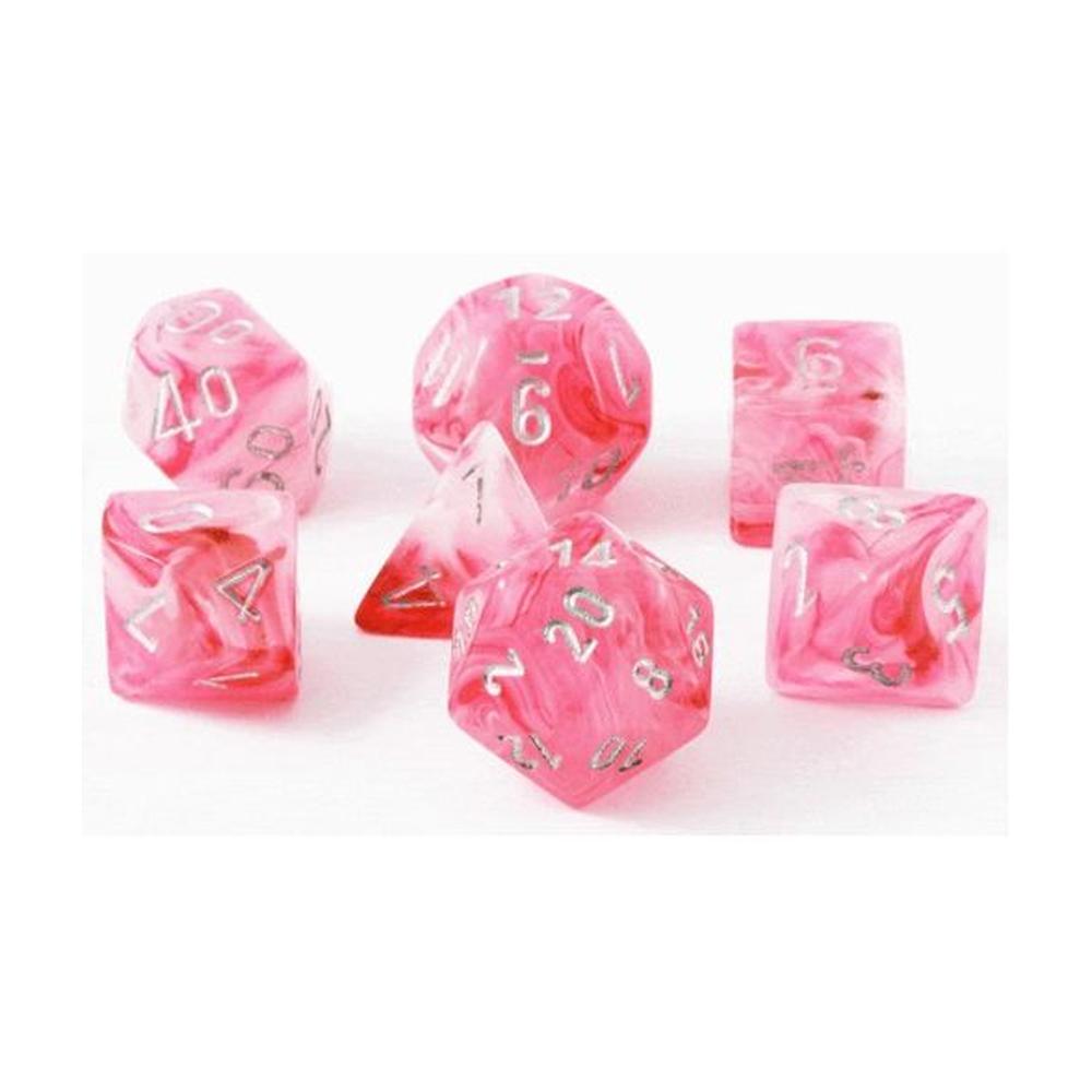 Ghostly Glow Pink/Silver Poly 7 Set