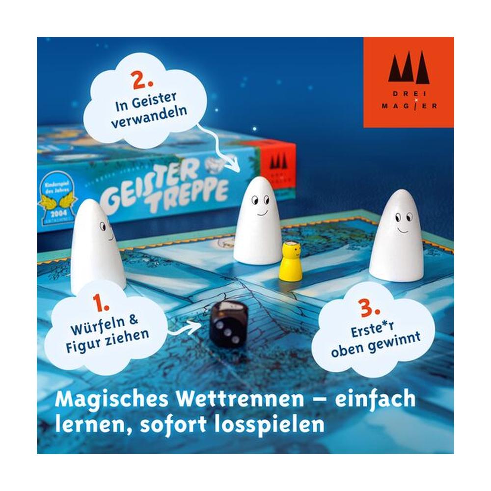 Spooky Stairs (Geistertreppe) Children's Board Game