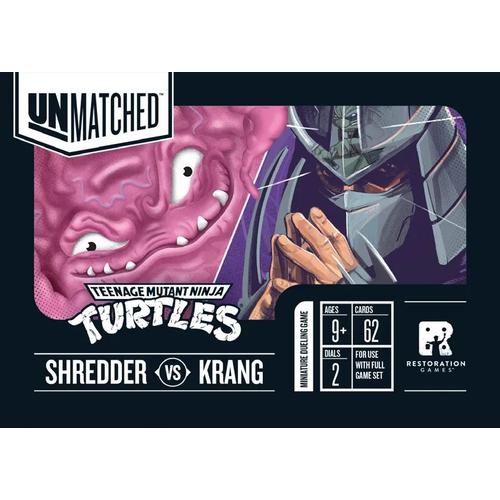 Unmatched Adventures - TMNT: Shredder vs Krang Expansion