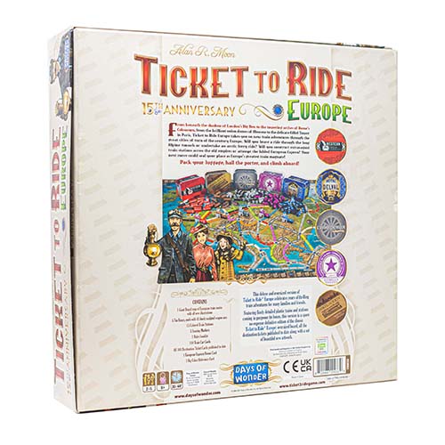 Ticket to Ride: Europe 15th Anniversary Collector's Edition