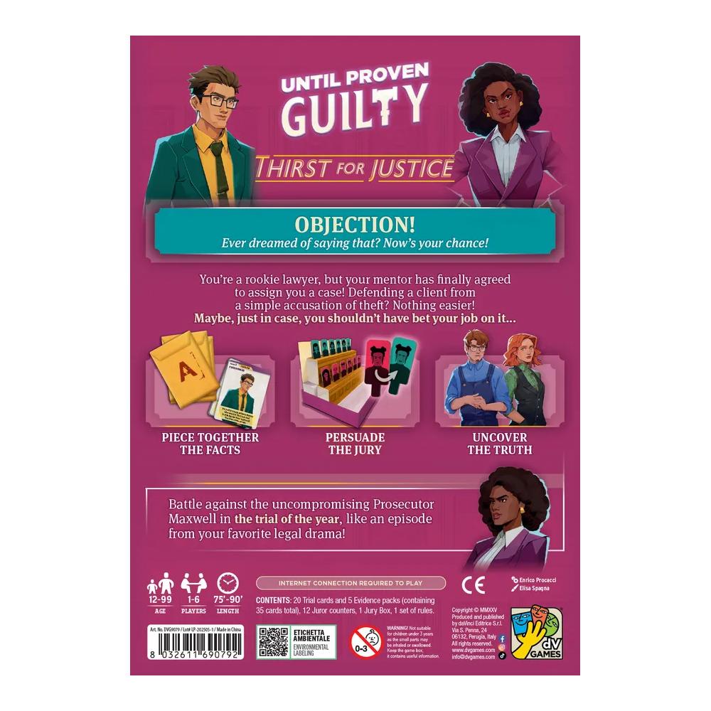 Until Proven Guilty: Thirst for Justice