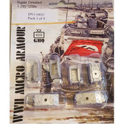 Sherman and Tiger Leader: German Miniature Set