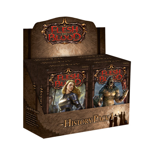 Flesh And Blood TCG: History Pack 1 - Blitz Decks Display