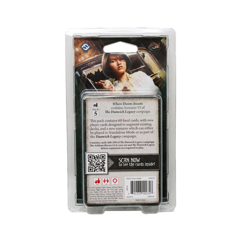 Where Doom Awaits Mythos Pack: Arkham Horror LCG Exp