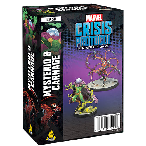 Marvel Crisis Protocol Miniatures Game: Mysterio and Carnage