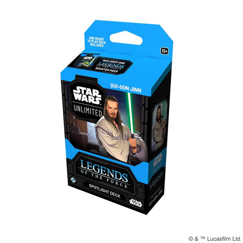 Star Wars: Unlimited Spotlight Deck - Legends of the Force - Qui Gon Jinn