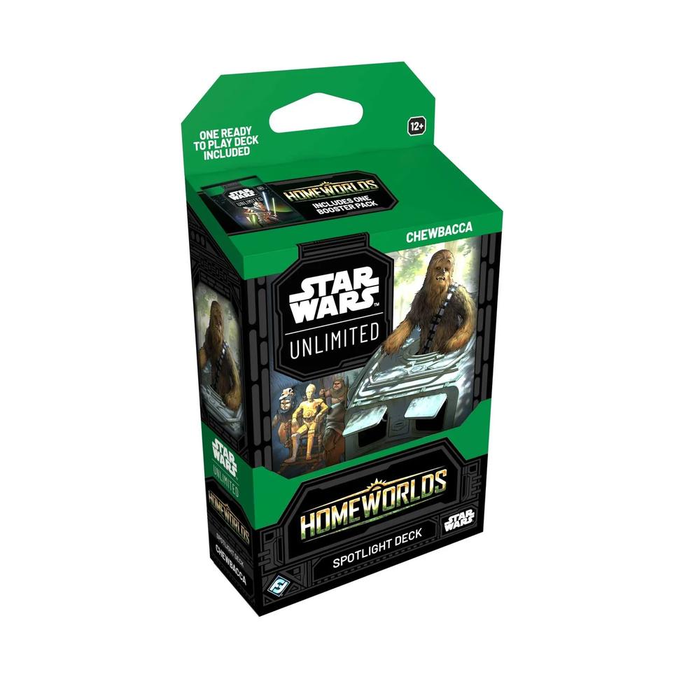 Star Wars: Unlimited - Homeworlds Spotlight Deck Display - Chewbacca