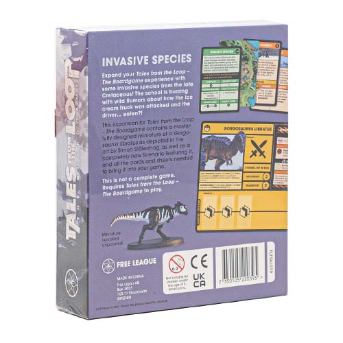 Tales from the Loop: The Board Game - Gorgosaurus Scenario Pack Back
