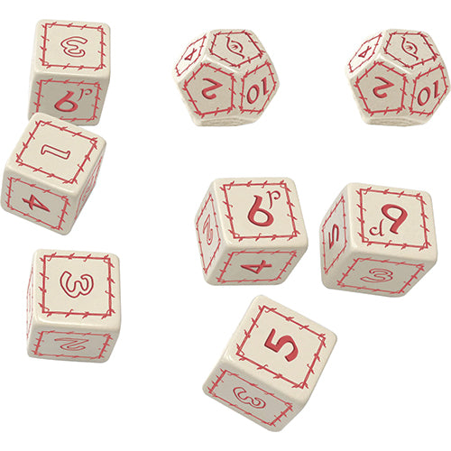 The One Ring RPG: White Dice Set
