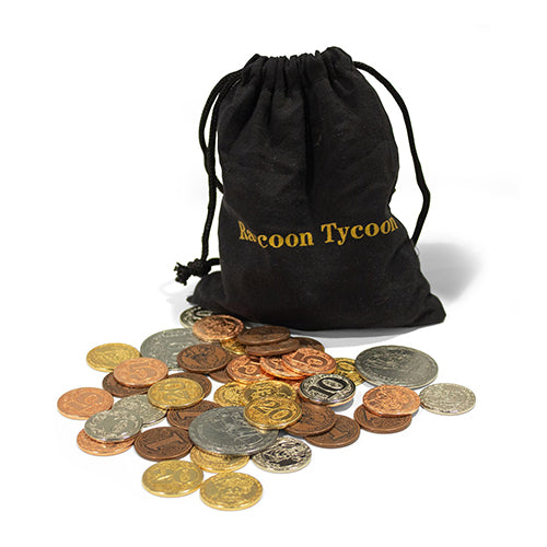 Astoria Metal Coins set for Raccoon Tycoon