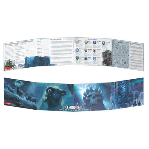 D&D: Icewind Dale - Rime of the Frostmaiden DM Screen