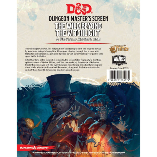 D&D: The Wild Beyond the Witchlight DM Screen