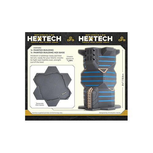 Trinity City Justice Tower (Battletech Compatible Terrain)