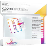 Gamegenic - Closable Inner Sleeves (100)
