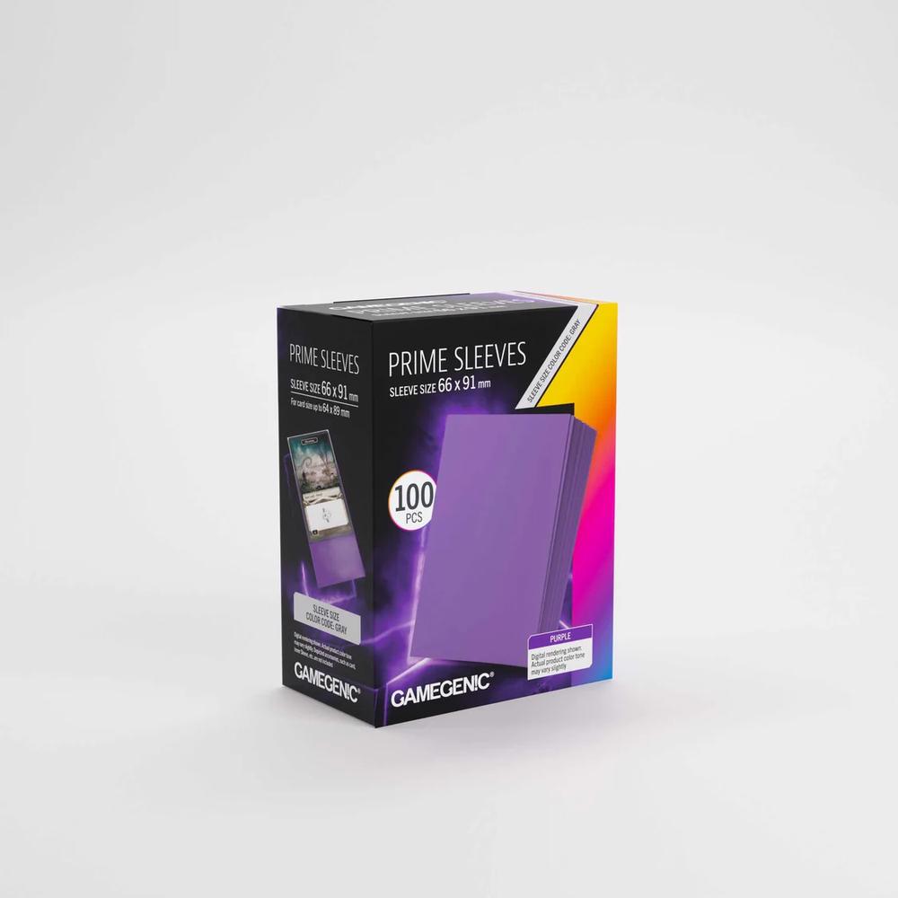 UNIT Gamegenic Prime Sleeves Purple 66x91 (100 ct.)