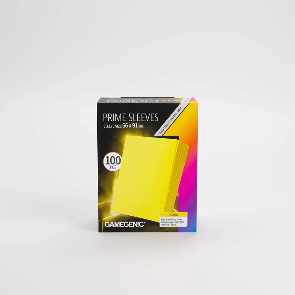 UNIT Gamegenic Prime Sleeves Yellow 66x91 (100 ct.)