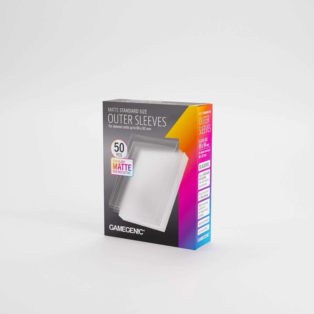 UNIT Gamegenic Matte Outer Sleeves Standard Size 69x94 (100 ct.)