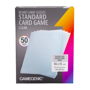 Gamegenic Board Game Sleeves Standard Card Game Clear (100 ct.)