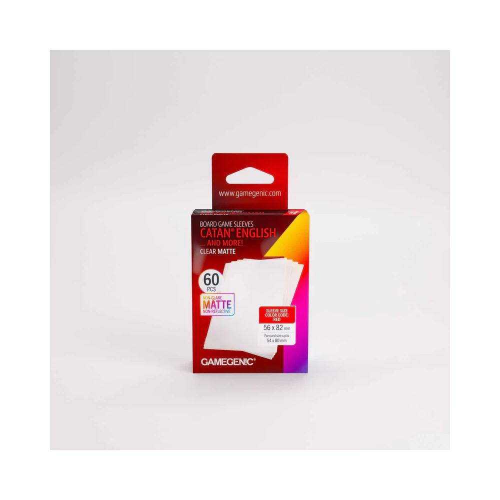 UNIT Gamegenic Board Game Sleeves CATAN English Clear Matte (100 ct.)
