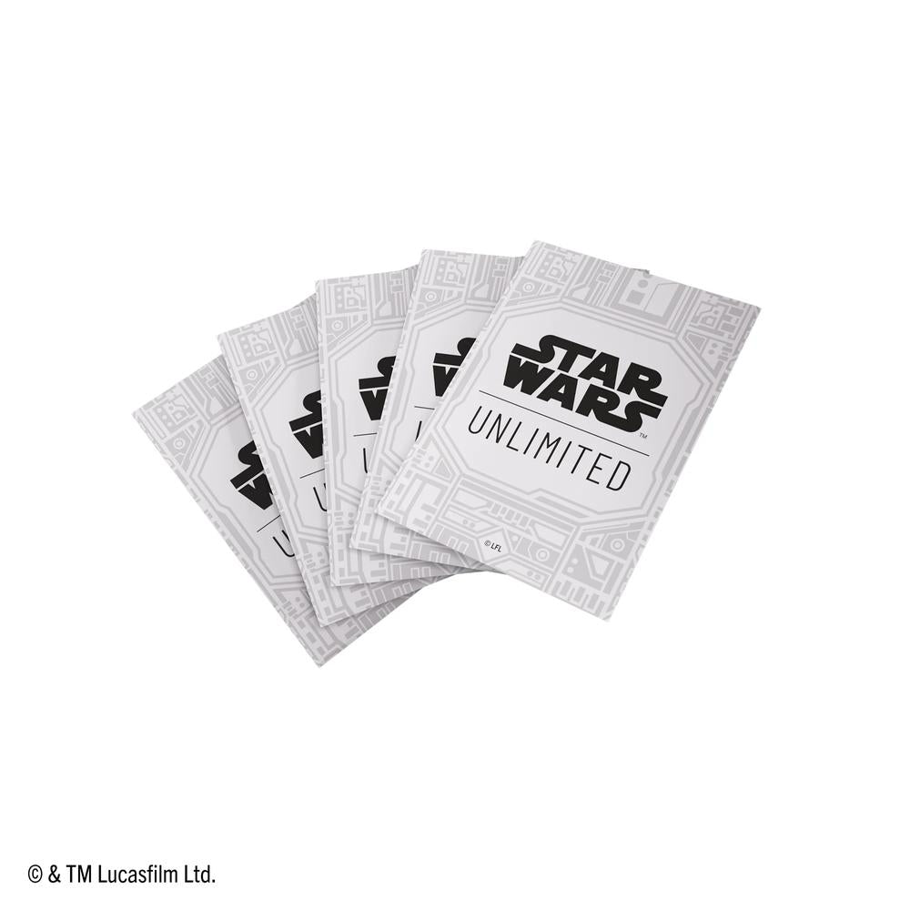 Gamegenic Star Wars: Unlimited Premium Art Sleeves - Unlimited Pattern White