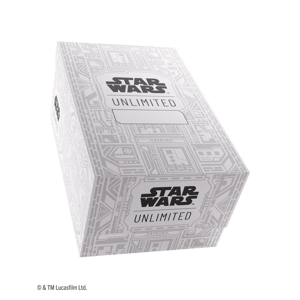Gamegenic Star Wars: Unlimited Double Soft Crate - Unlimited Pattern White