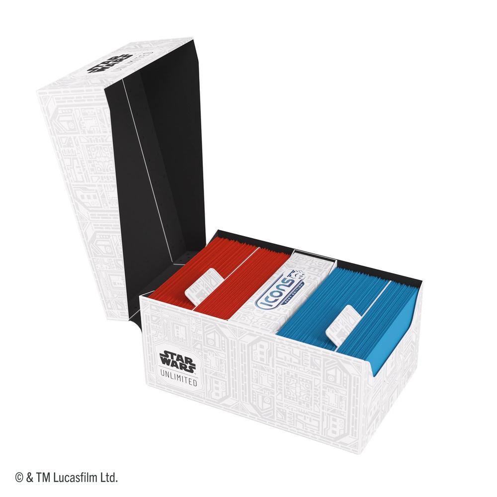 Gamegenic Star Wars: Unlimited Double Soft Crate - Unlimited Pattern White