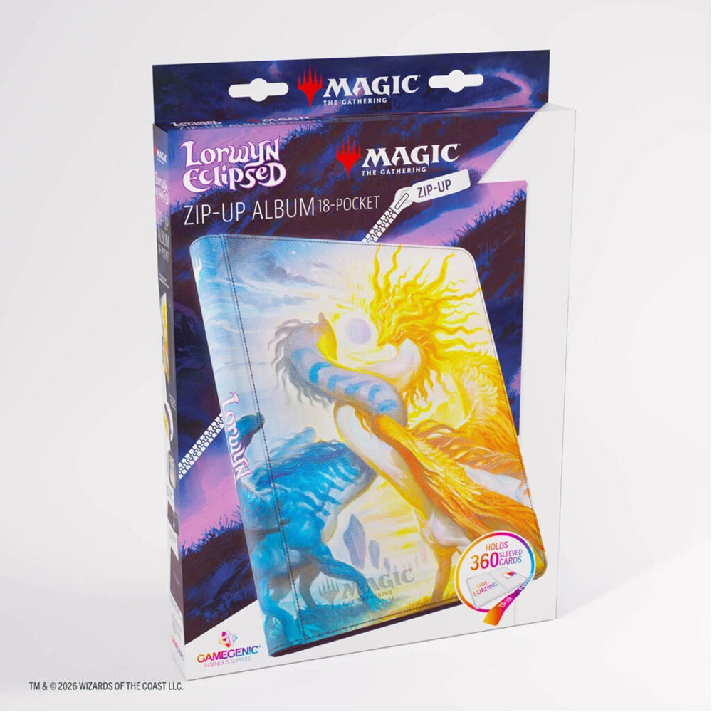 Gamegenic Magic: The Gathering: Lorwyn Eclipsed Zip-Up Album 18-Pocket - Celestial Reunion