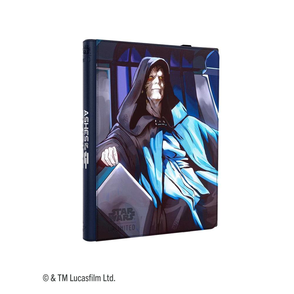 Star Wars: Unlimited Zip-Up Album 18-Pocket - Jedi Luke Skywalker & Emperor Palpatine
